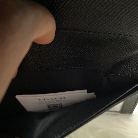 Coach Crossgrain Leather Trifold Wallet - Picture 5 of 5